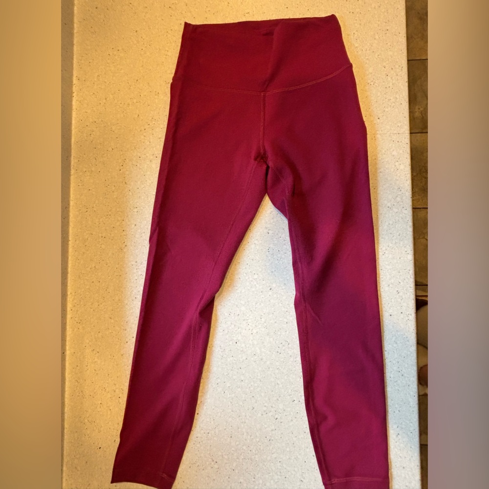Lululemon Athletica Berry Leggings